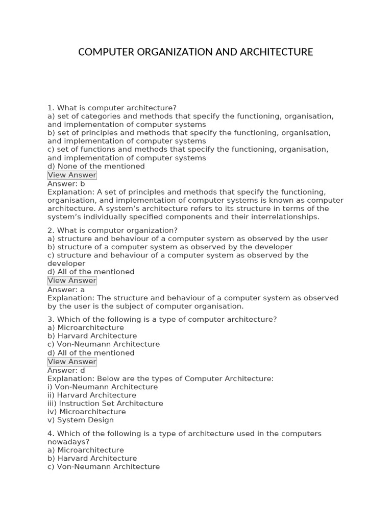 BIG-D COMPUTER ORGANIZATION AND ARCHITECTUREy | PDF | Cpu Cache ...