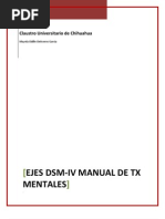 Ejes- DSM IV