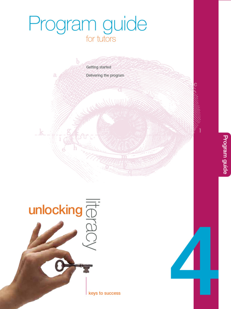 Unlocking Literacy Tutor Guide | PDF | Literacy | Human Communication