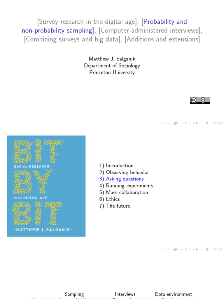 02 Nonprobability Sampling | PDF | Sampling (Statistics) | Statistical ...