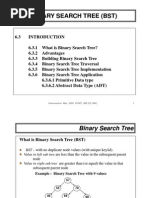 BINARY SEARCH TREE (BST) JAVA