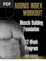Download Muscle Building Foundation - 12 Week Program by maximus3991 SN81671442 doc pdf