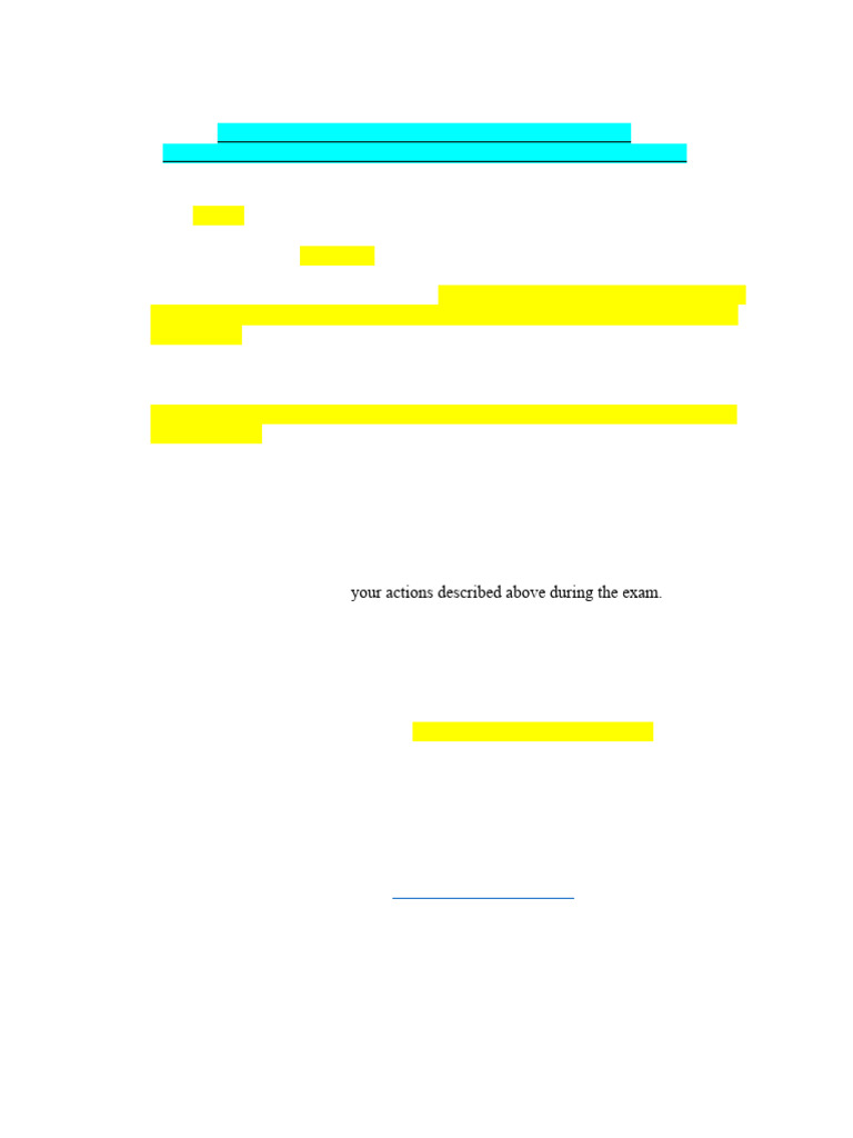 FINAL - Initial BSN Student Assessment Notification Template | PDF