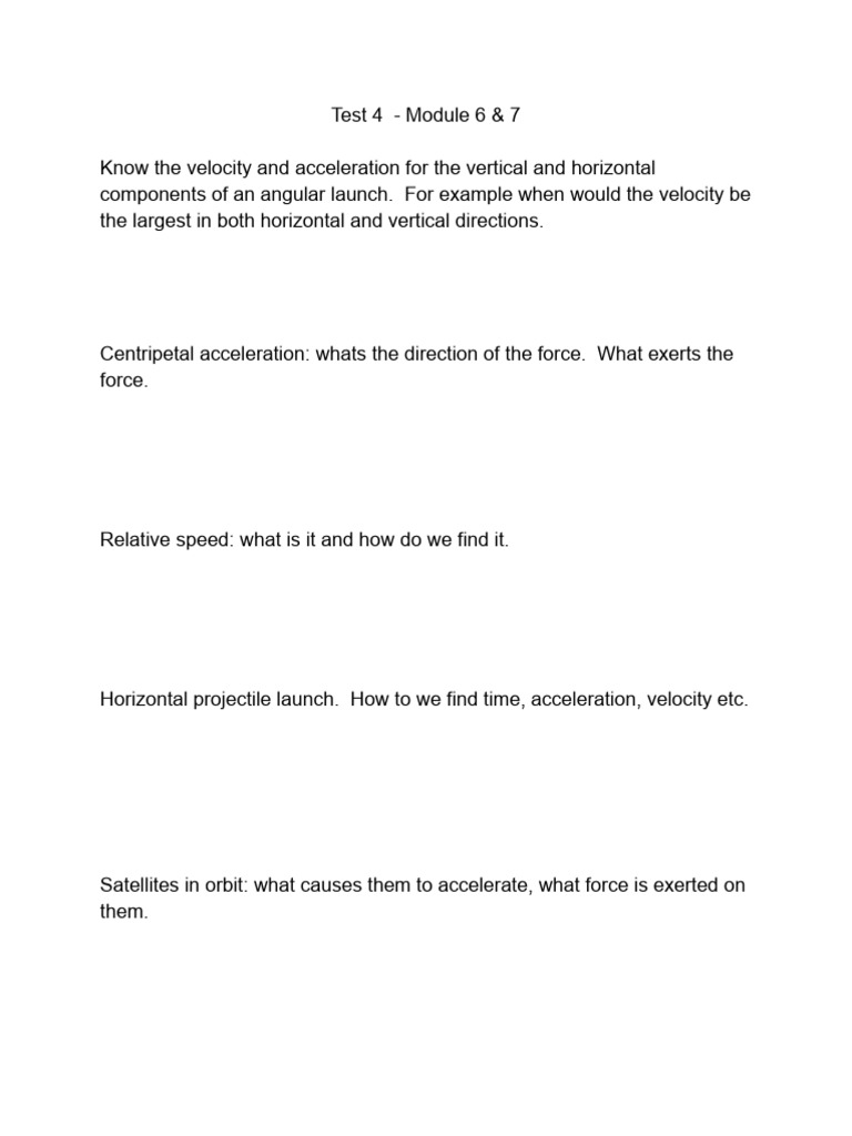 Test+4+Mod+6+%26+Mod+7+Review | PDF