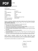 Contoh Surat Pernyataan Pdf