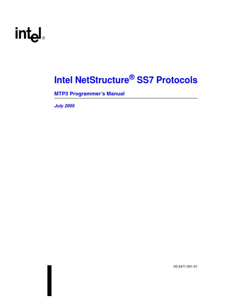 MTP3 Programmer's Manual | PDF | Computer Architecture | Computing