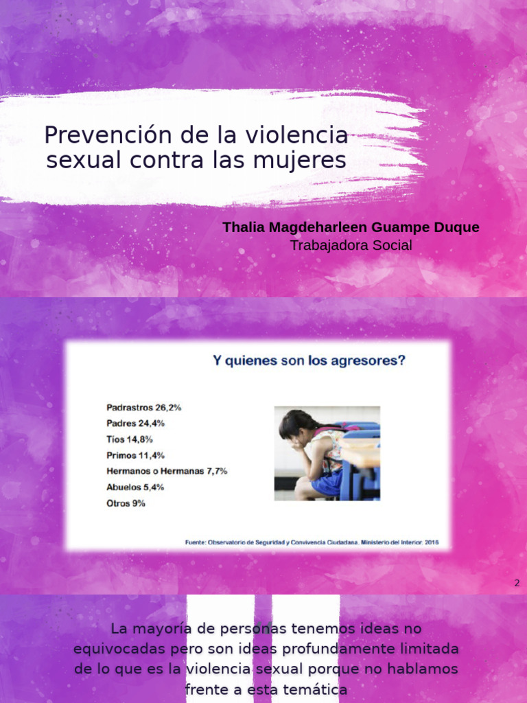 Prevención de la Violencia Sexual Femenina | PDF | Abuso sexual | Violencia
