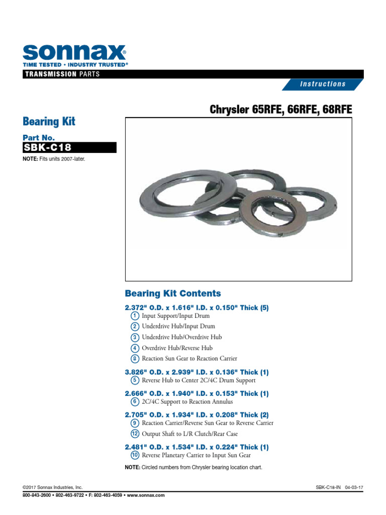 SBK C18 in | PDF