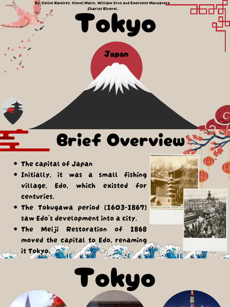 Tokyo Travel Guide Overview | PDF