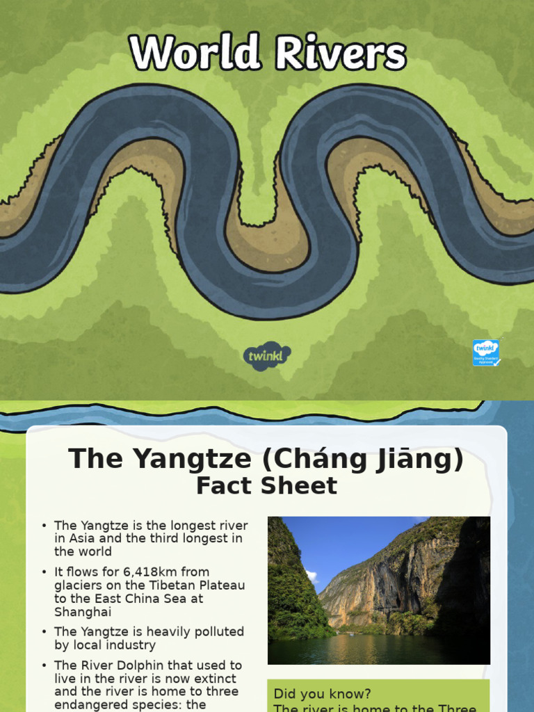 t2 G 221 World Rivers Fact Powerpoint Ver 4 | PDF | Nile | Amazon River