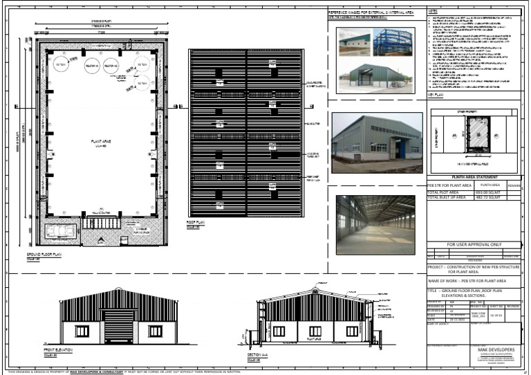 PEB Structure Design for Plant Area | PDF | Queensland Heritage ...