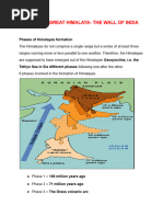 Geology and Tectonics of the Himalayas | PDF | Geology | Earth Sciences