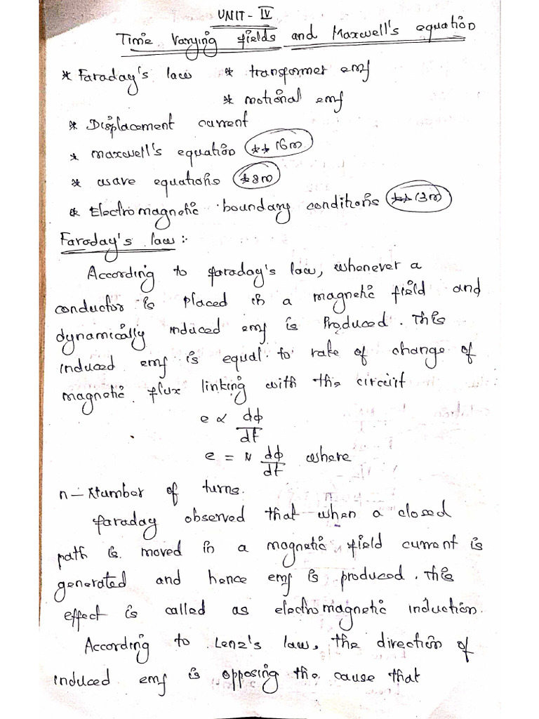 Unit 4 Full Notes | PDF