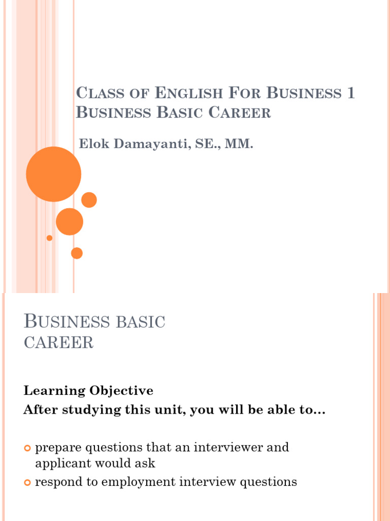 Business Interview Skills Guide | PDF | Employee Benefits | Salary