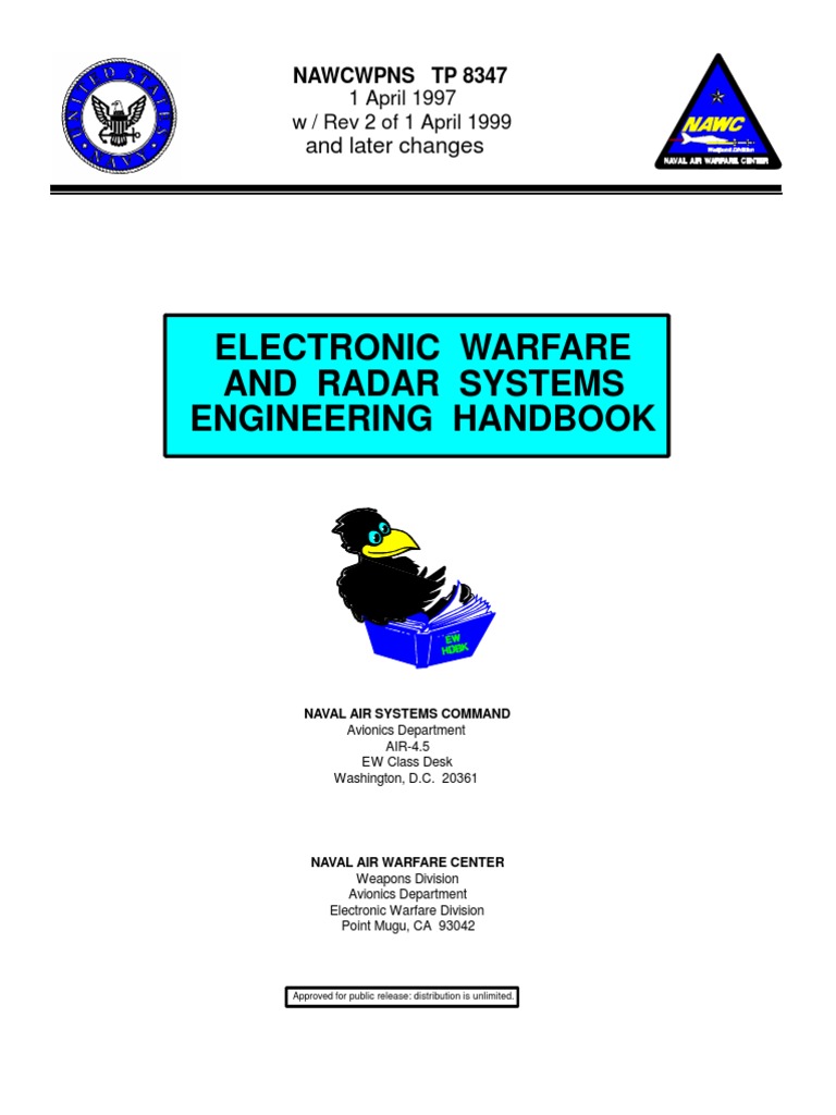 USN NAWCWPNS TP8347 Electronic Warfare and Radar Systems Engineering