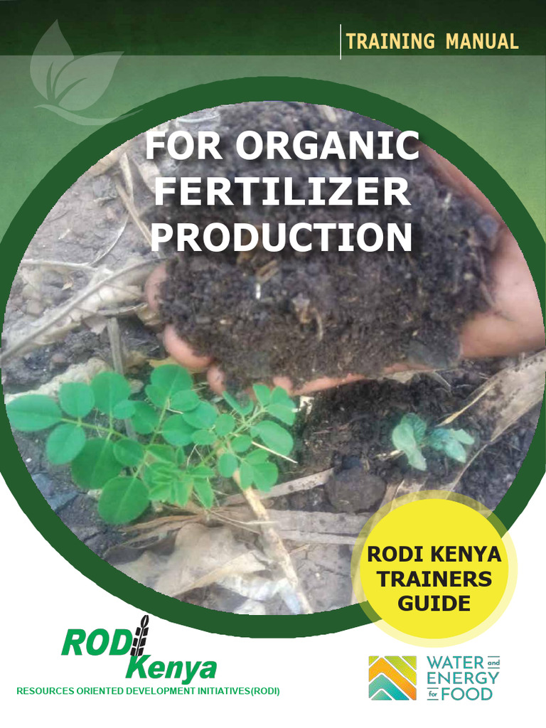 Organic Fertilizer Production Training Guide | PDF | Soil | Fertilizer