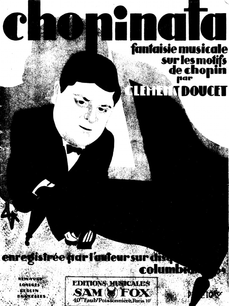 Doucet chopinata c sharp minor version pdf