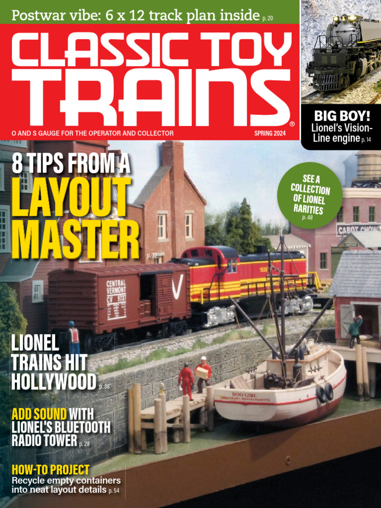 Classic Toy Trains Spring 2024 | PDF | Rail Transport Modelling | Scale ...