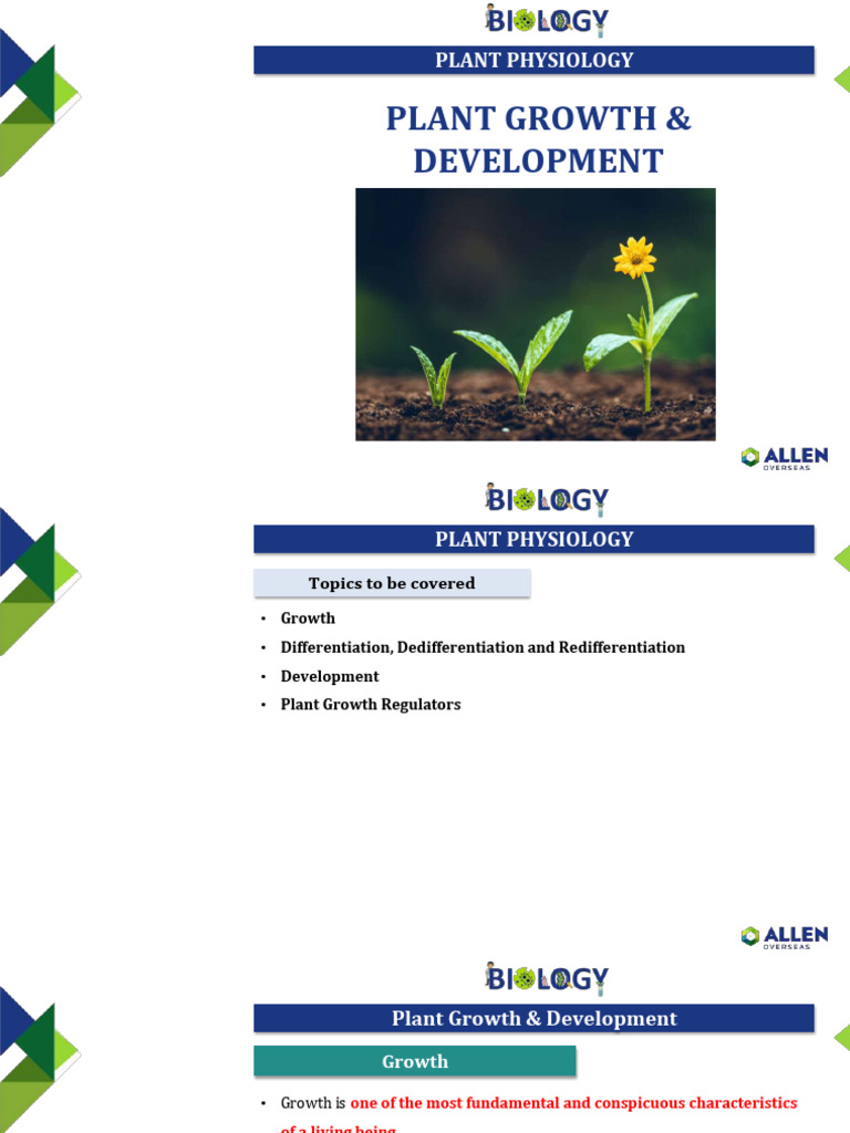 Plant growth | PDF | Plant Hormone | Auxin
