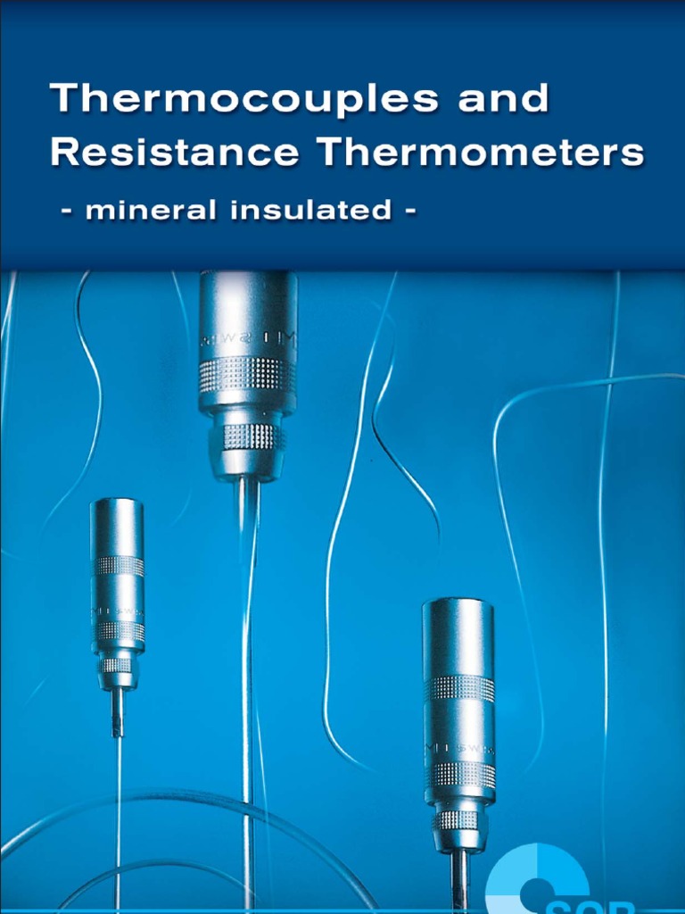 Thermocouples and Resistance Thermometers | PDF | Thermocouple ...