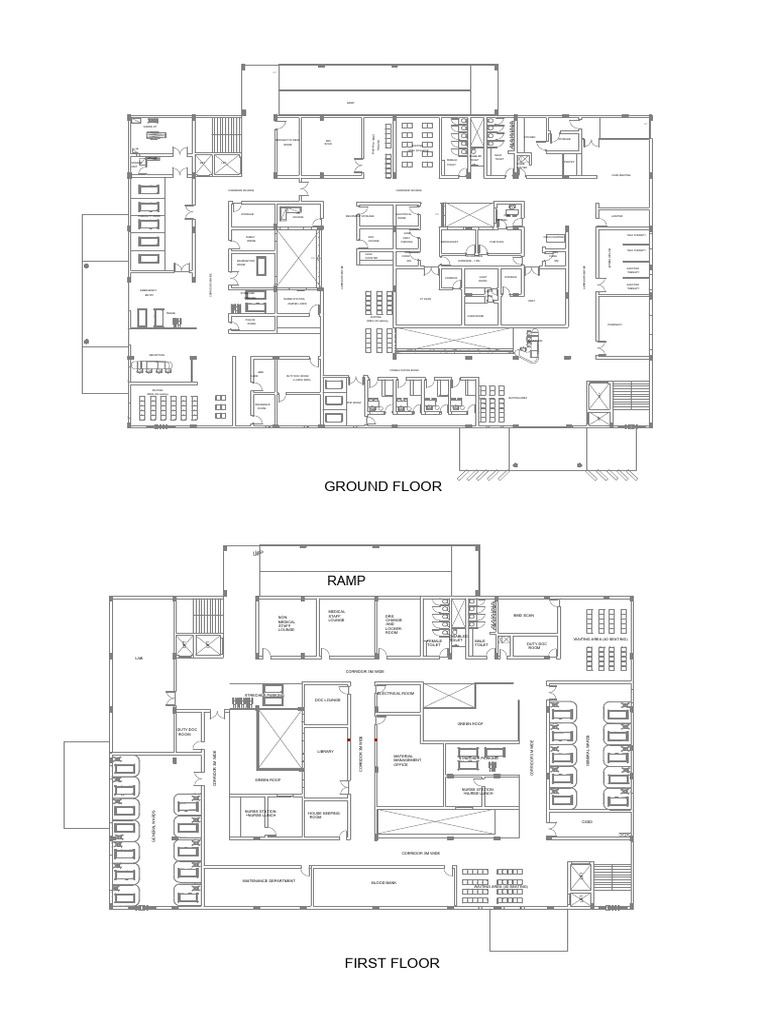 Ground + First Floor | PDF | Medicine | Health Care