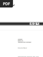 Download Instruction Manual Garrard 401 by CGWSPAM SN81678691 doc pdf