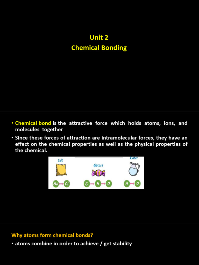 Grade 11 Chemistry: Chemical Bonding | PDF | Molecular Orbital ...