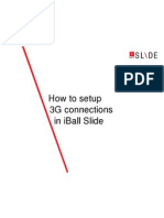 3G Setup Guide