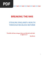 Download Breaking the Nhs through Reckless Reforms by SOSNHS SN81678939 doc pdf