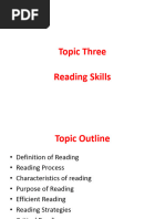 Selective Reading Strategies Explained | PDF