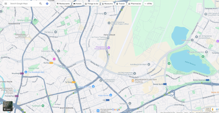 Singapore Map - Part1 | PDF