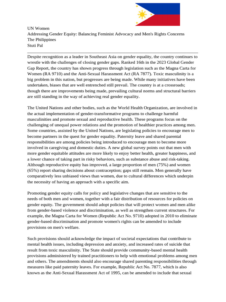 womens-rights-studies | PDF | Gender Studies | Gender Equality