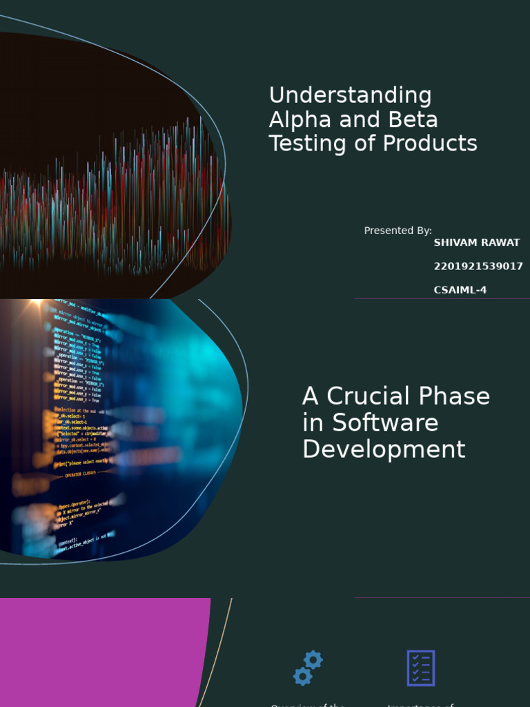 AlphaBetaTesting | PDF | Software Testing | Software Release Life Cycle