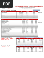 Inland Haulage Charges Overview | PDF | Freight Transport | Payments