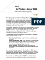 Instalacao Windows Server 2008
