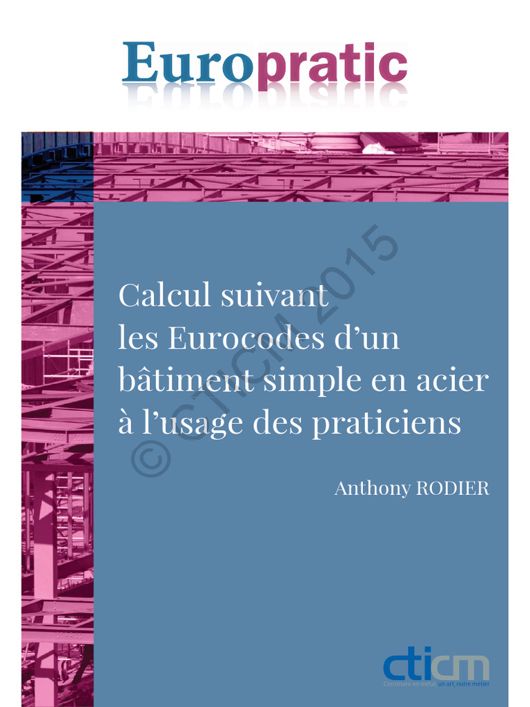Guide simplifié des Eurocodes métalliques | PDF | Génie parasismique ...