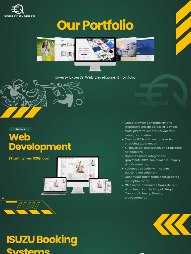 Qwerty Experts: Web Development Portfolio | PDF | Search Engine ...