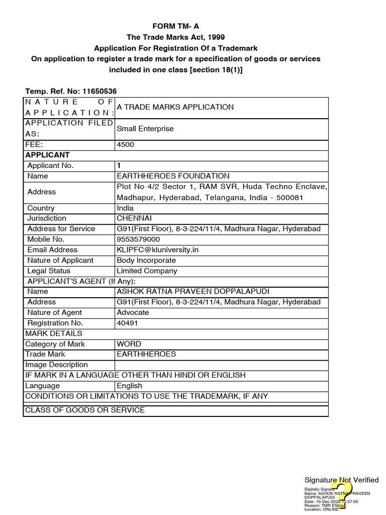 Https Ipindiaonline - Gov.in Trademarkefiling ReturnDocs ...