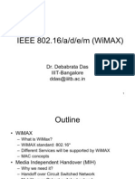 IEEE 802.16/a/d/e/m (WiMAX) Overview