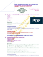 SOLVED CSIR UGC JRF NET CHEMICAL SCIENCES PAPER 1 (PART-B