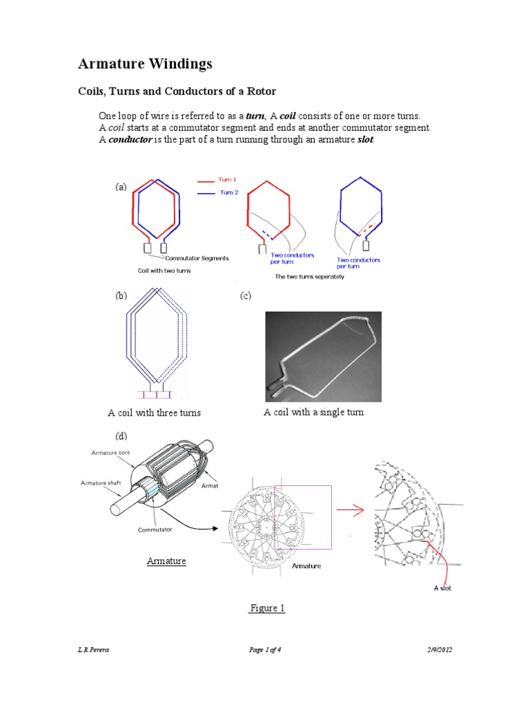 Armature Windings 2 PDF Inductor