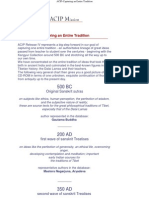 ACIP Chronology of The Sacred Texts of Indian and Tibetan Buddhism