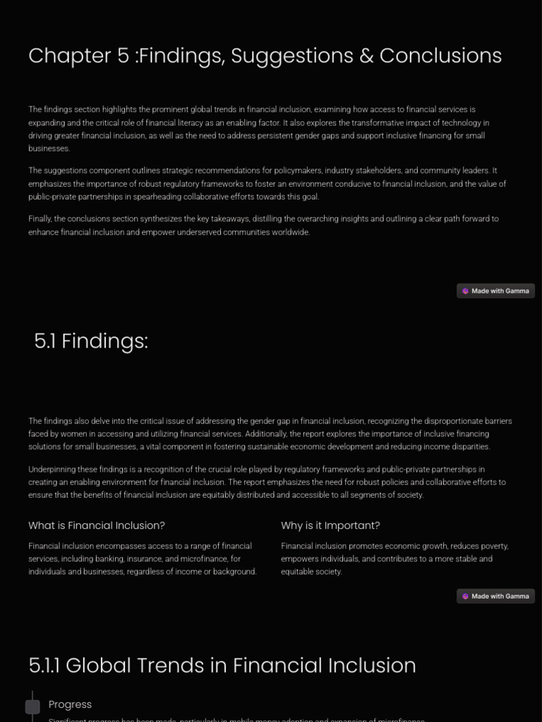 Financial Inclusion Insights | PDF | Financial Inclusion | Literacy