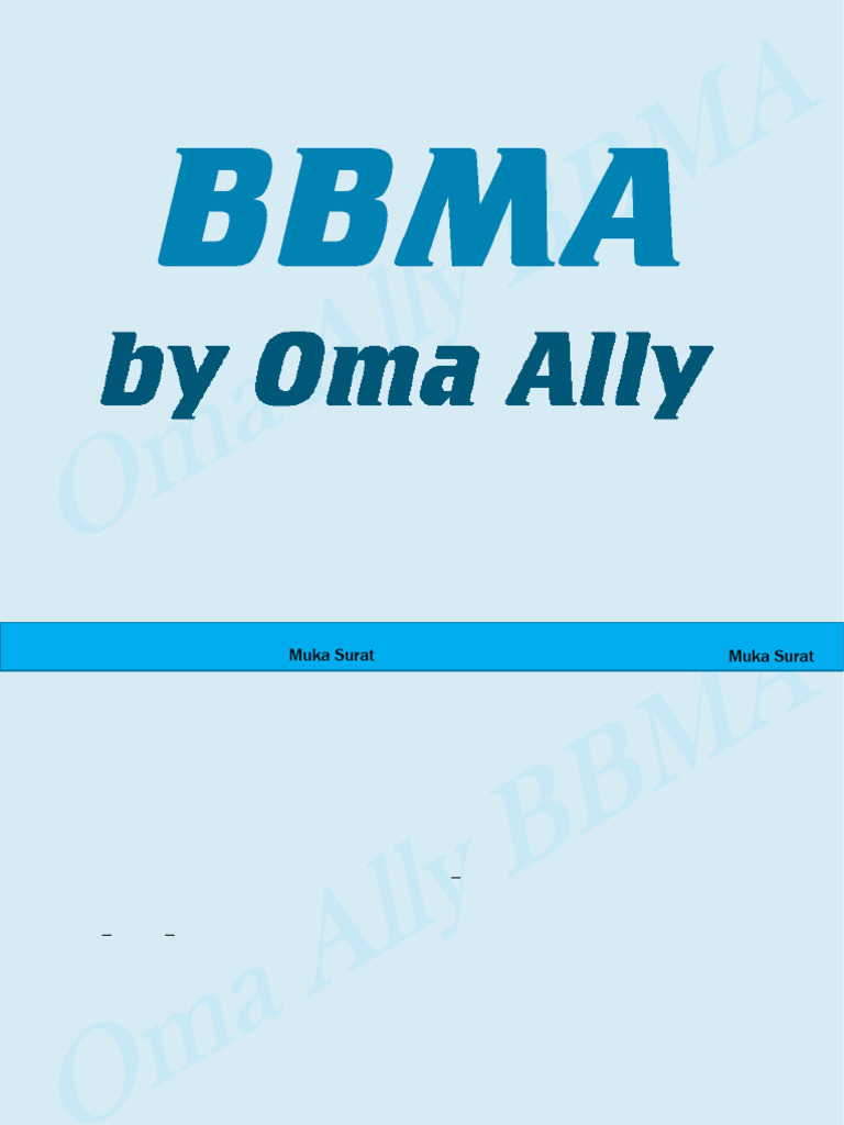 Panduan Lengkap Setup BBMA Oma Ally | PDF