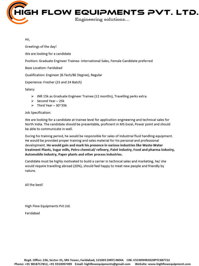 JD International Sales | PDF