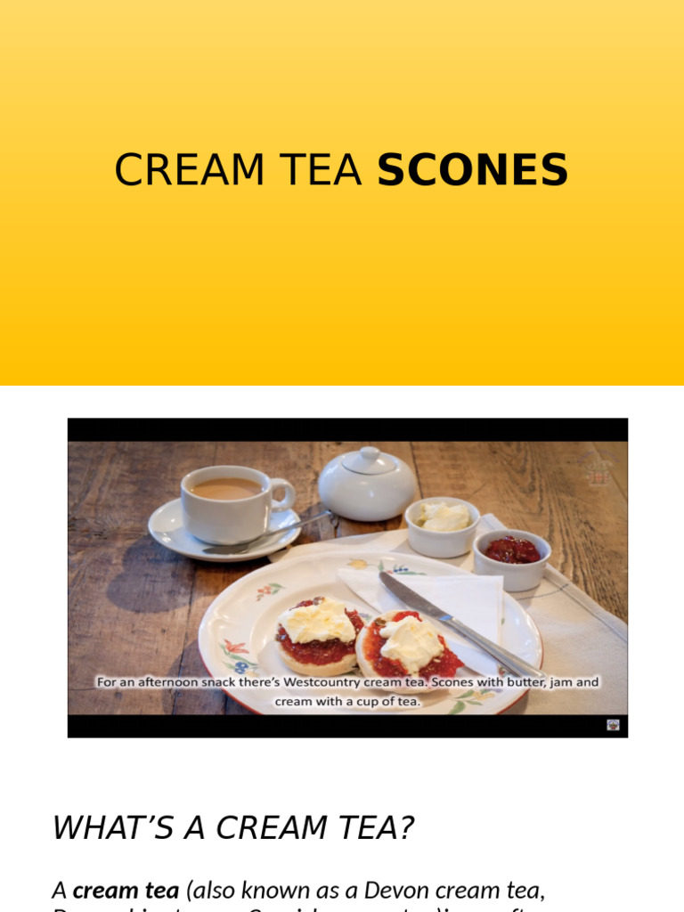 Cream Tea Scones | PDF
