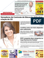 Jornal União - Edição de 15 à 29 de Fevereiro de 2012