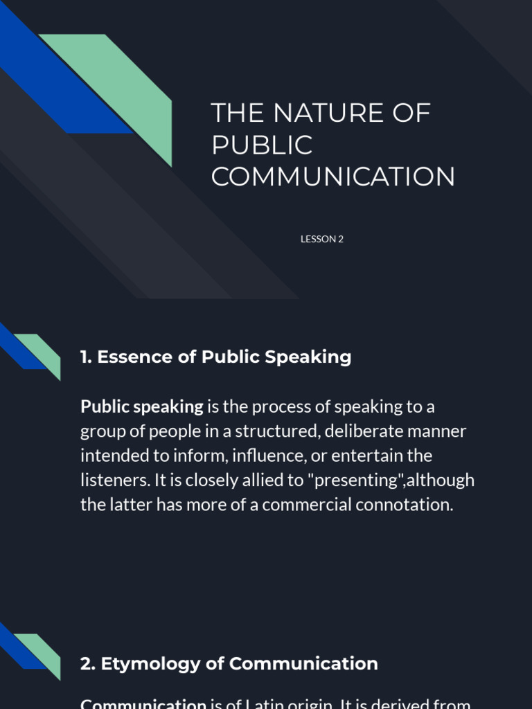 Essentials of Public Communication | PDF | Communication | Public Speaking