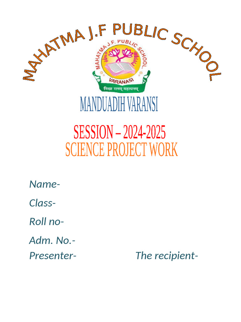 Science Front Page | PDF