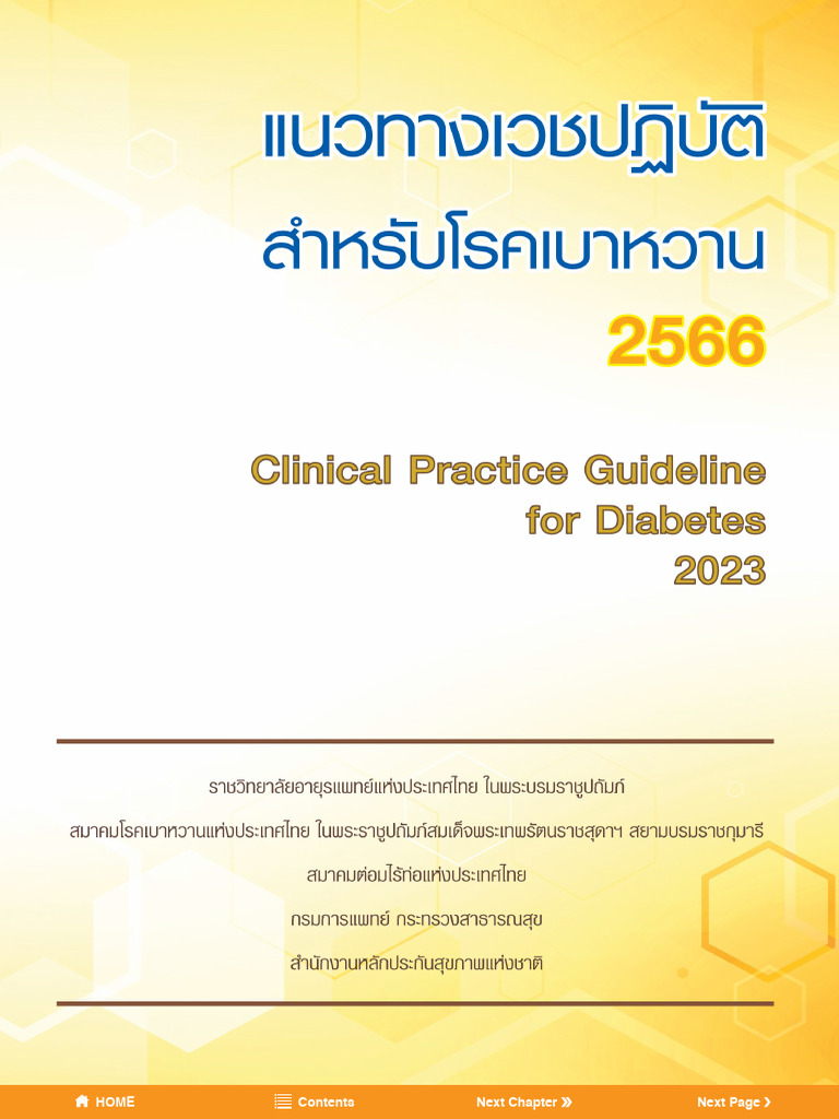 Thai DM Guideline 2023 | PDF